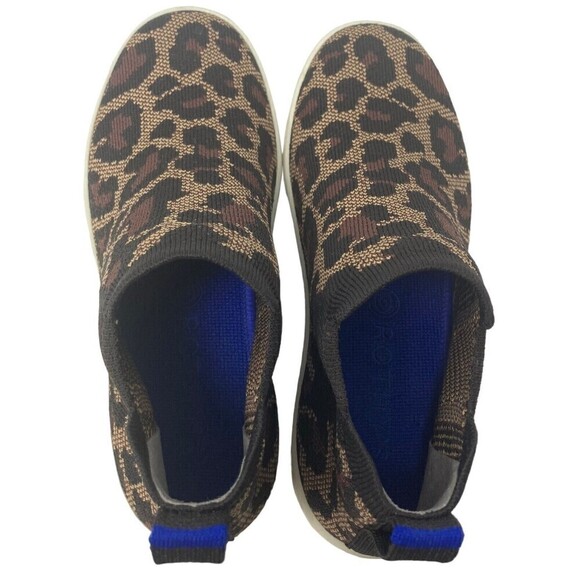 Rothy's Women's Size 6 Chelsea Boot Wildcat Leopard Print Slip On - Picture 6 of 9